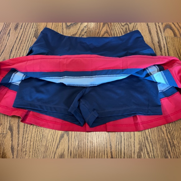 Fila Navy and Red Mini Skirt - Picture 5 of 6